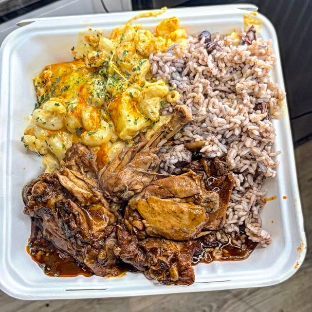 Brown Chicken Stew Meal